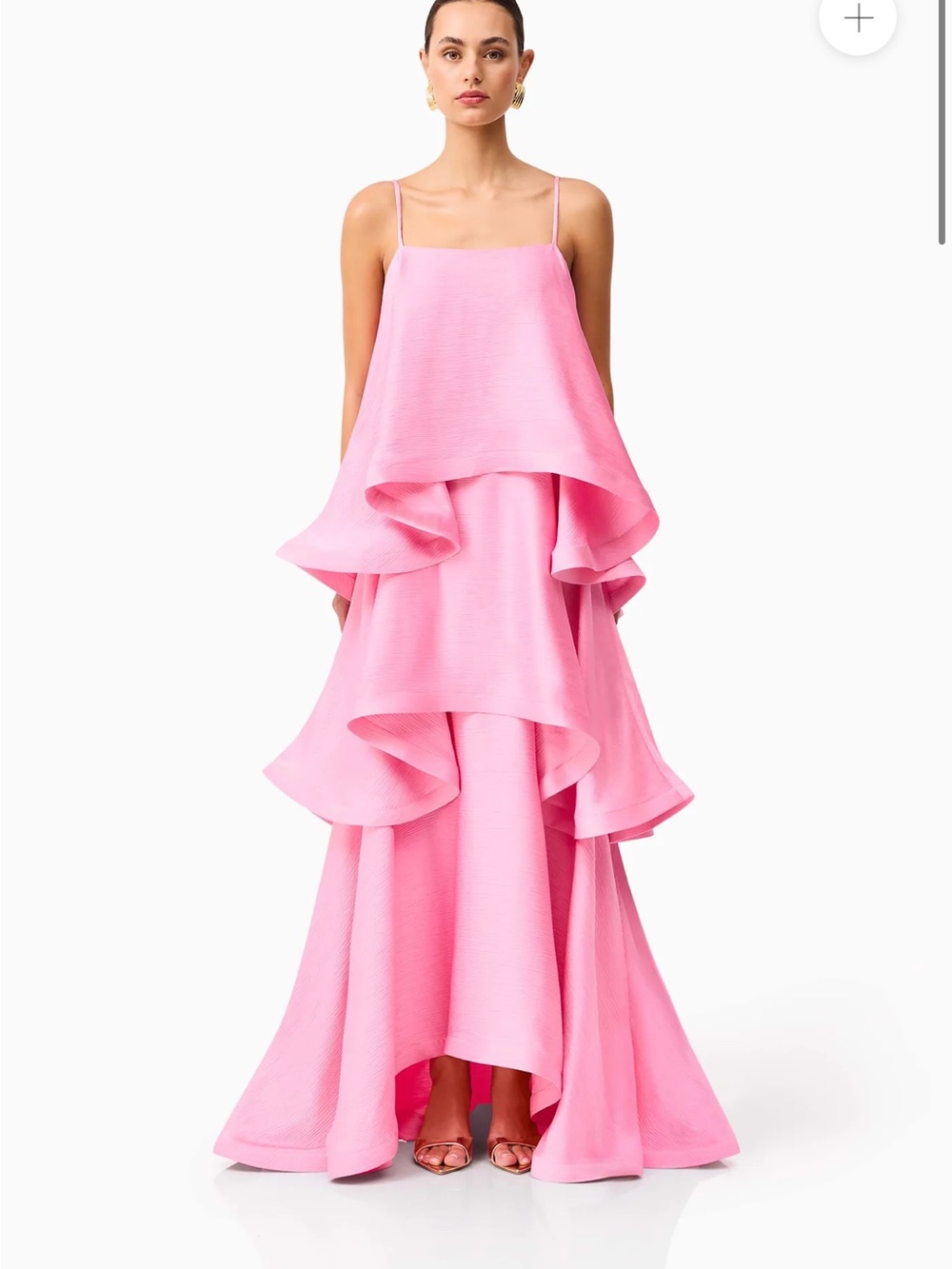 Elliatt Tilly Layered Ruffle Maxi Dress